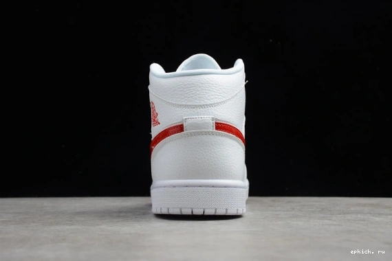 Rep EP BQ6472-106 University Jordan (W) BQ6472-106 White Mid Red 1 0104